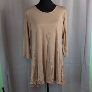 Simply Southern Tan Tunic‎ Top